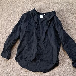 Chic Black Women's Linens Blazar